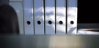 Ordner mit den Informationen zur Pauschalwertberichtigung (PWB).