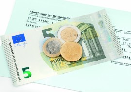 Stundenlohn in Höhe von 8 Euro 50 Cent