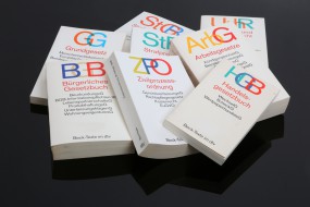 In einem von diesen Büchern befindet sich das Gesetz, das neue Kontrollmöglichkeiten des Schnüffelstaates ermöglicht.