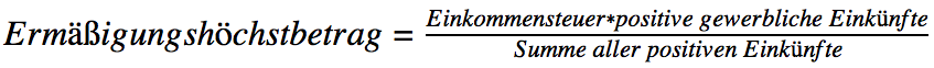 So verrechnen Sie die Einkommensteuer mit der Gewerbesteuer